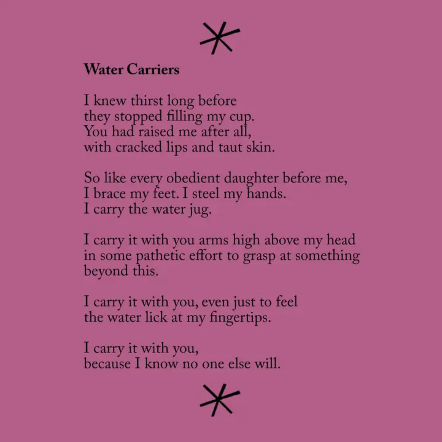 Matters of the Flesh