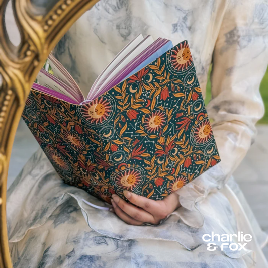 Fabric dust jacket | Astral Lovers in Sunlight