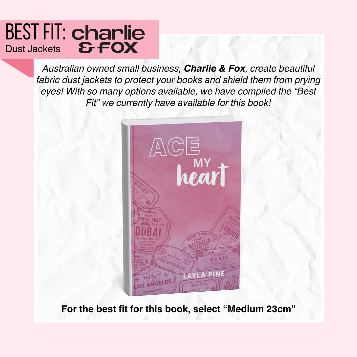 Ace my Heart | Discreet cover | Signed by Author