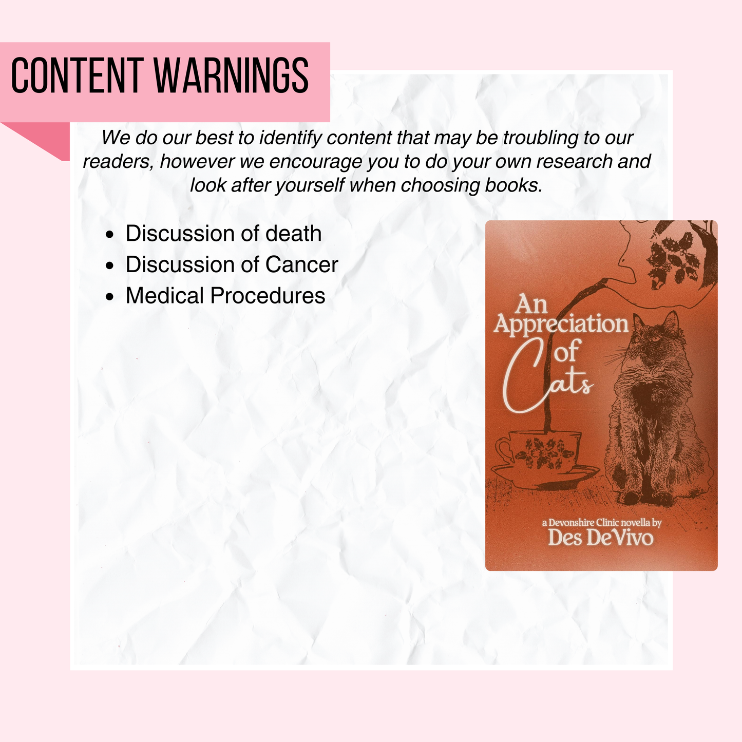 An Appreciation of Cats | Signed by author