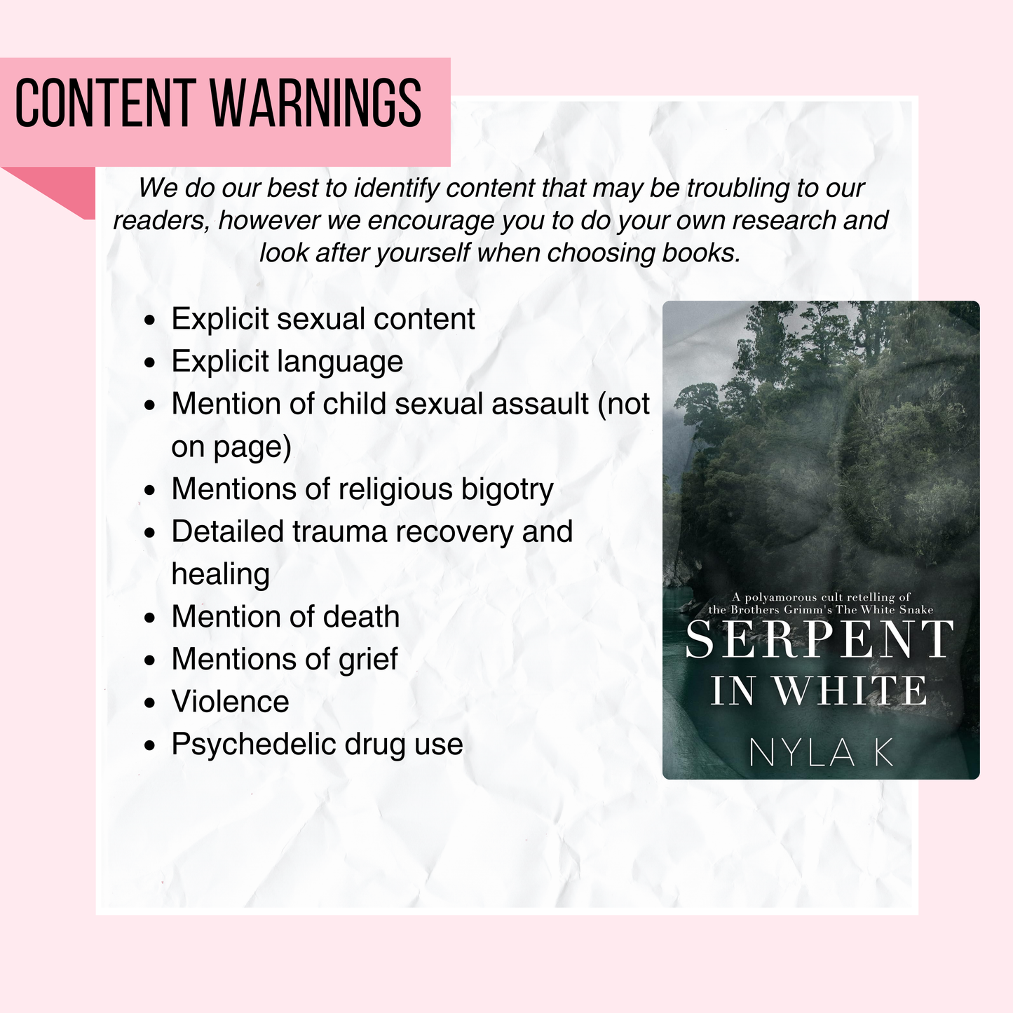 Serpent In White
