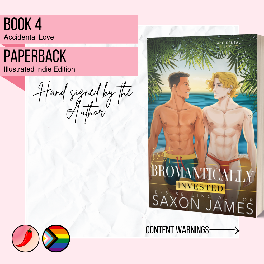 Just Bromantically Invested | Signed by author