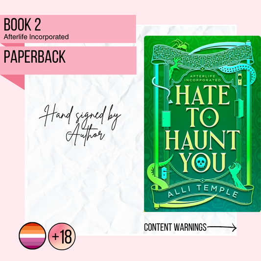Hate to Haunt You | Signed By Author