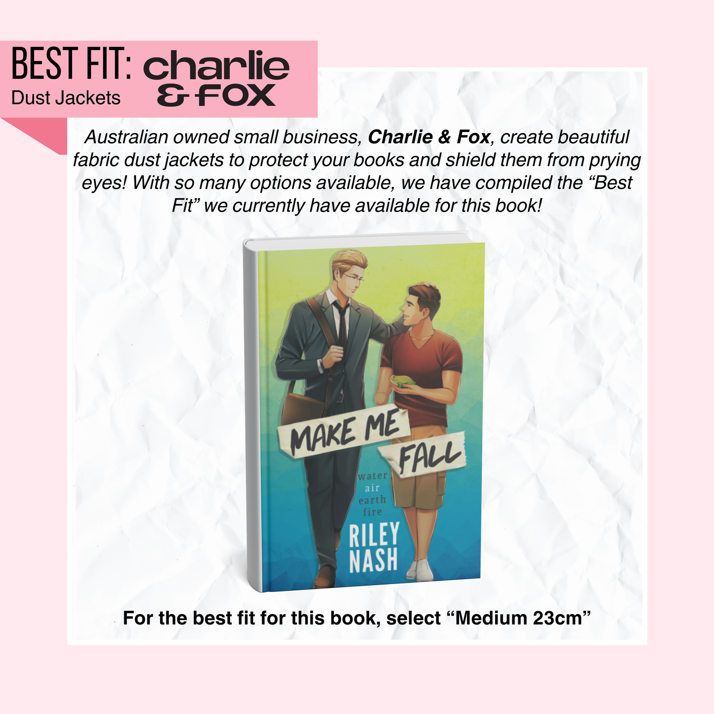 Make Me Fall | Illustrated Cover