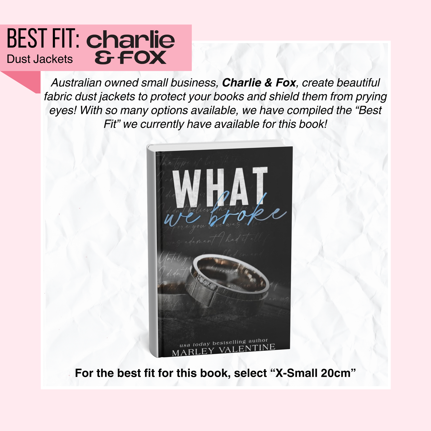 What we Broke | Alternative cover