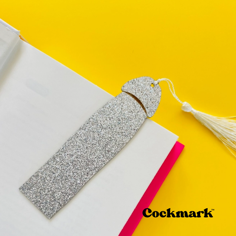 Bookmark | Glitter Cockmark
