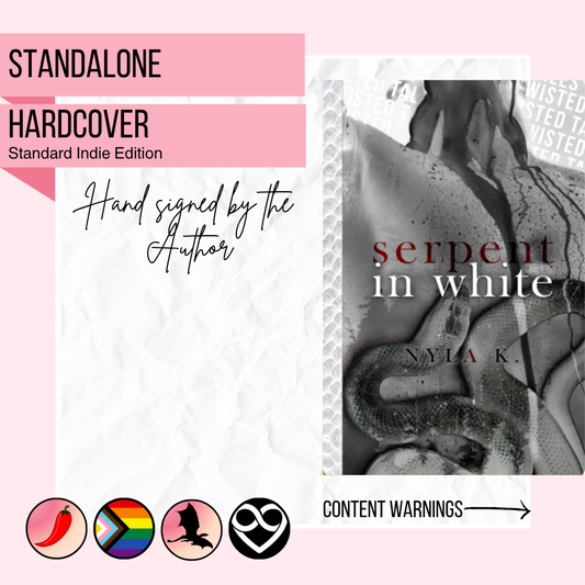 Serpent In White | Signed by author