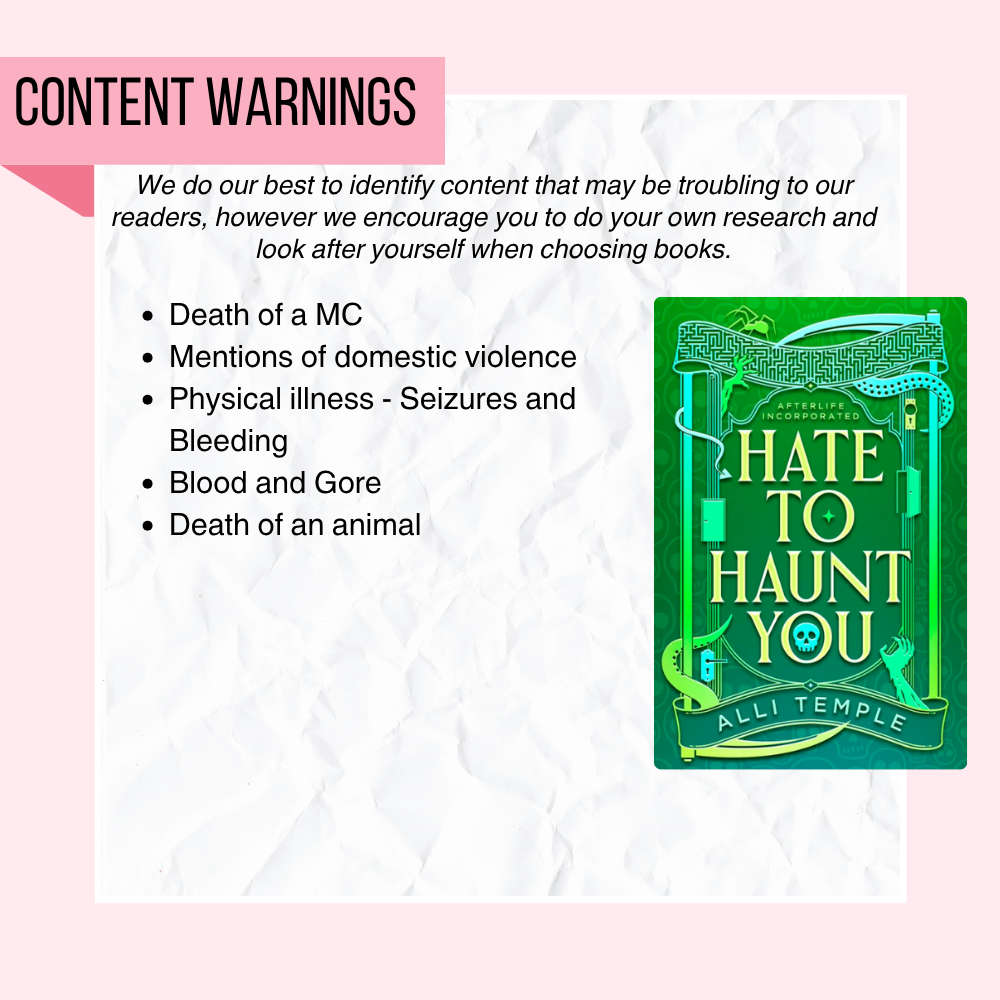 Hate to Haunt You | Signed By Author