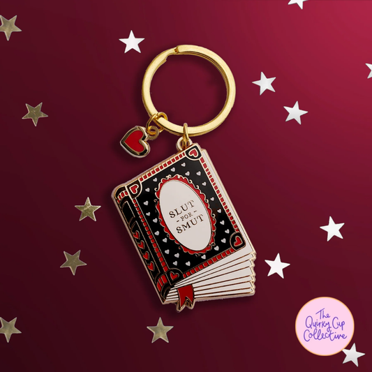 Keyring | Slut for Smut (Black)