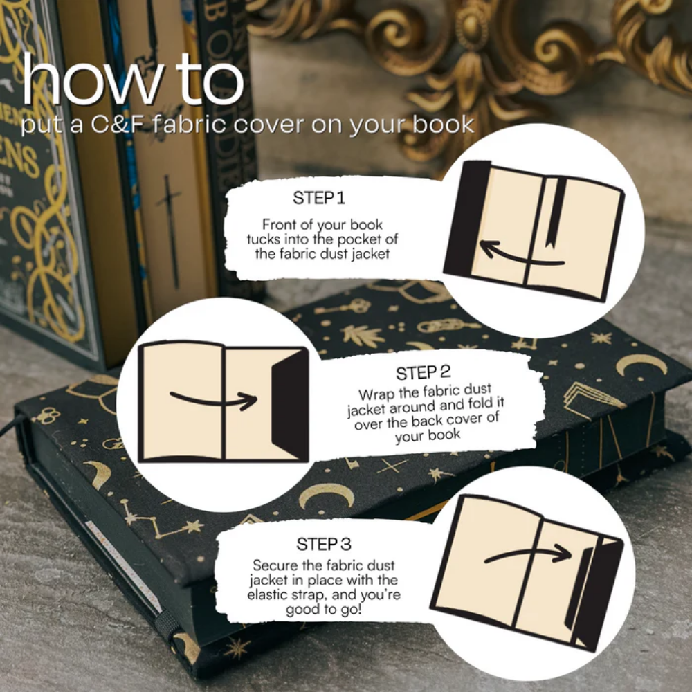Fabric dust jacket | Divine in Love