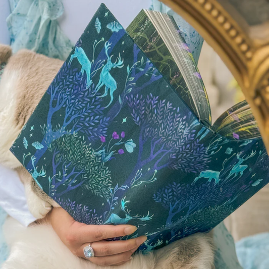 Fabric dust jacket | Enchanted Forest