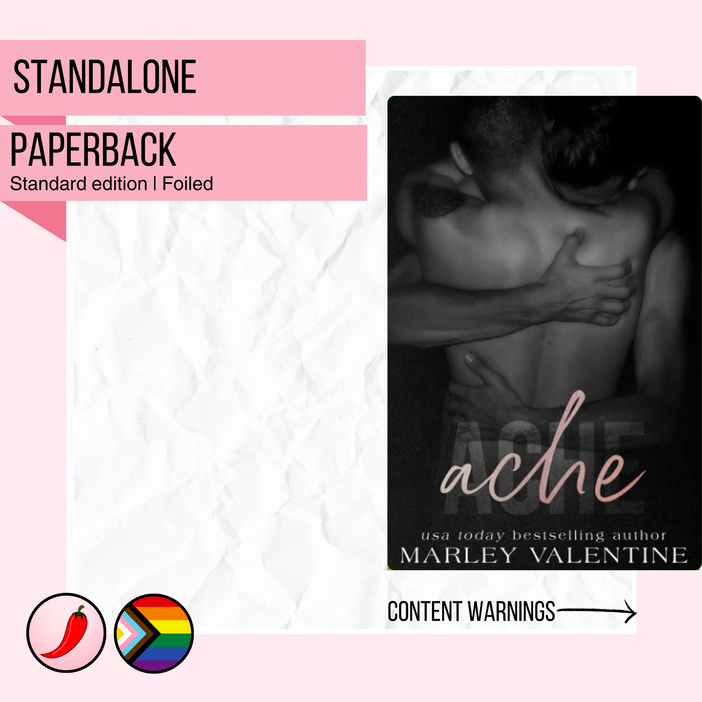 Ache | Foiled cover