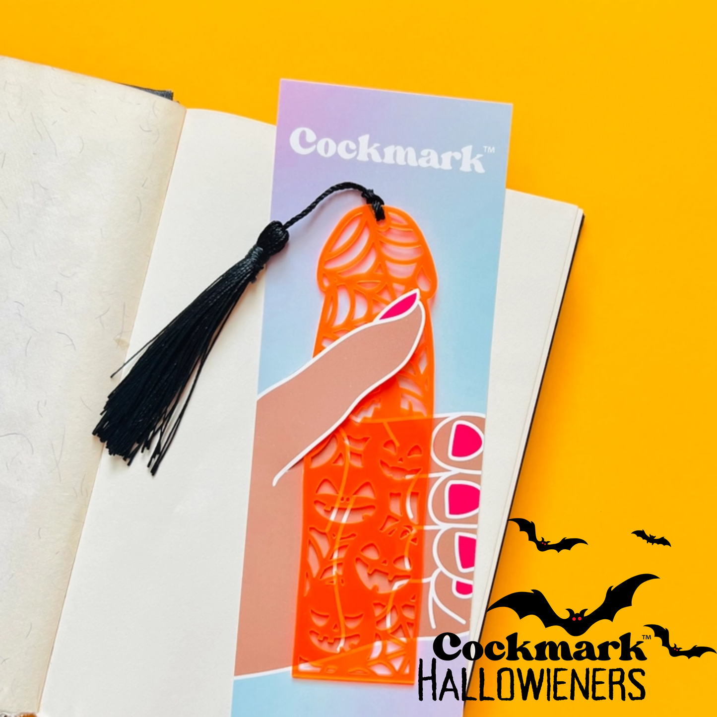 Bookmark | Pumpkin Cockmark