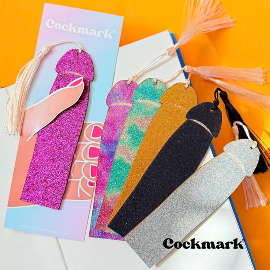Bookmark | Glitter Cockmark