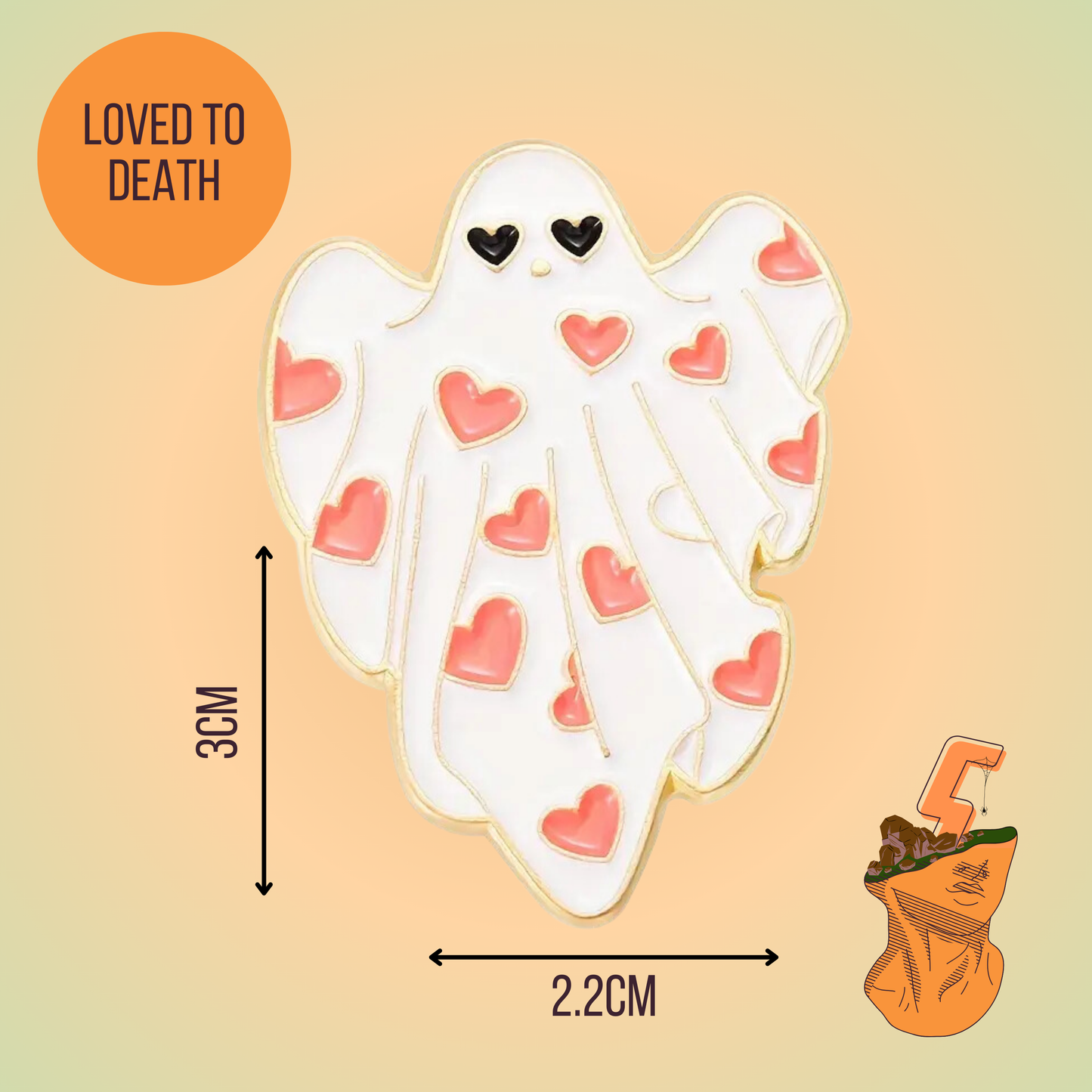 Hallo-weenie Lapel Pins