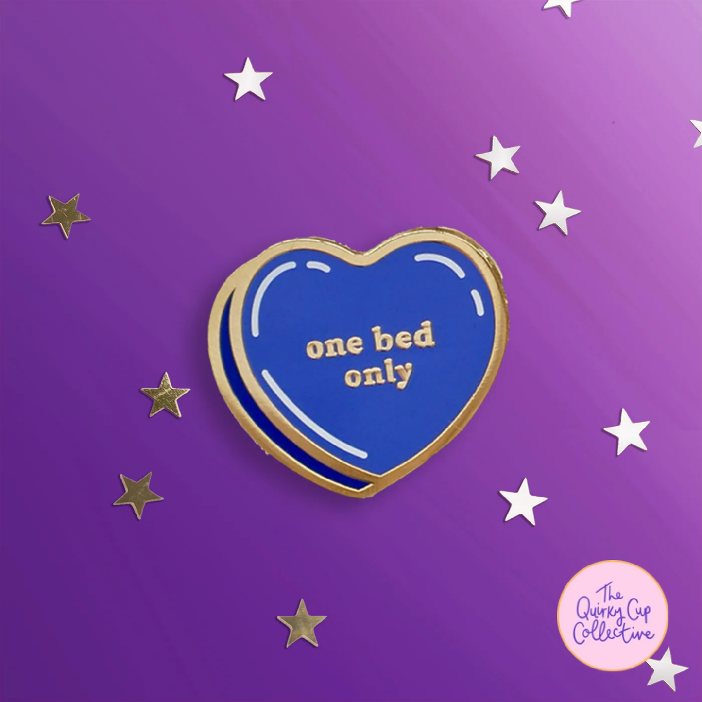 Quirky Cup | Conversation Heart Pins