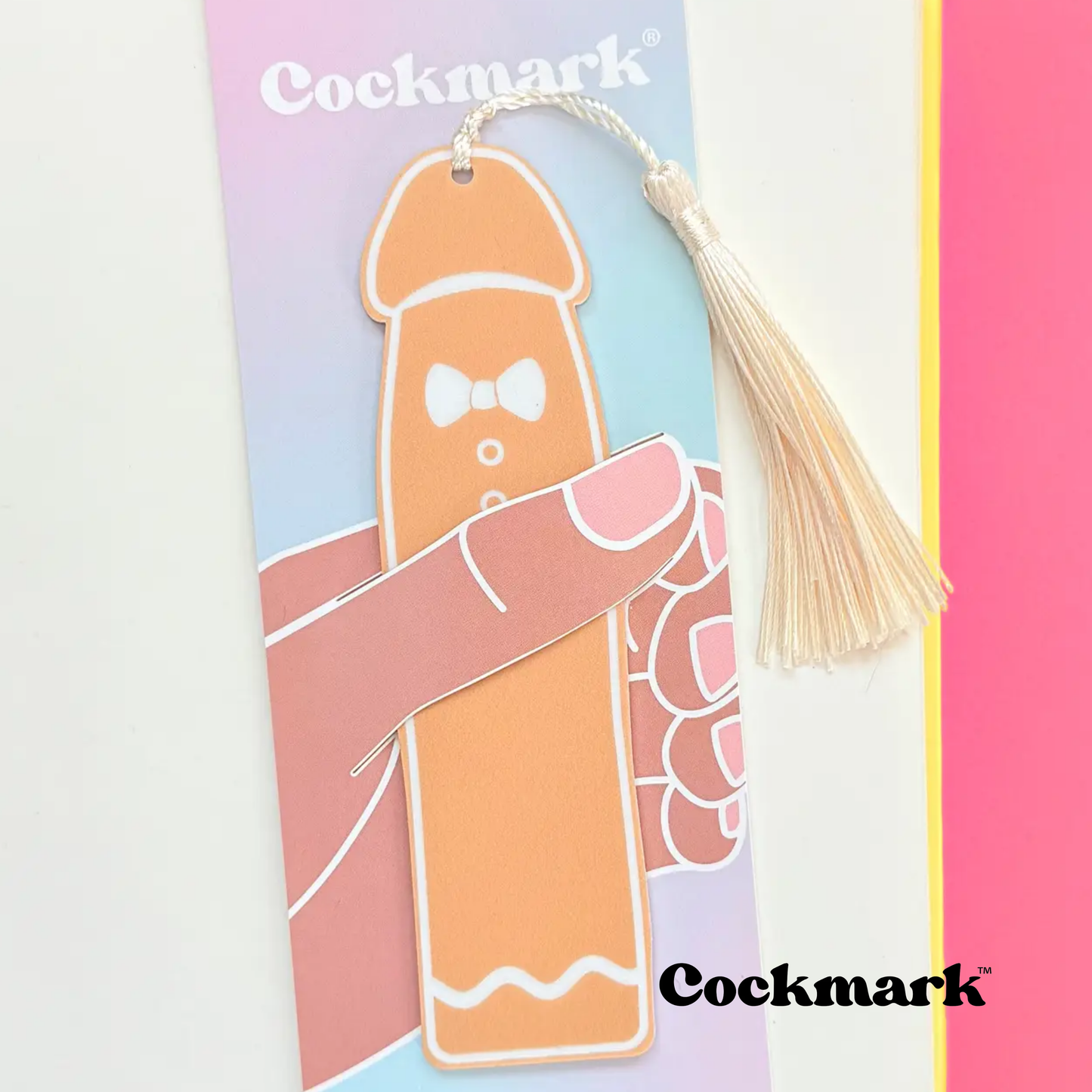 Bookmark | Gingerbread Man Cockmark