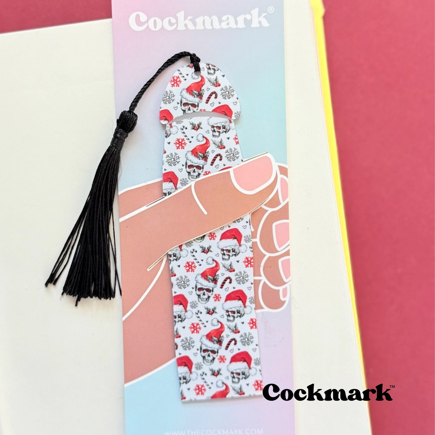 Bookmark | Gothic Christmas Cockmark