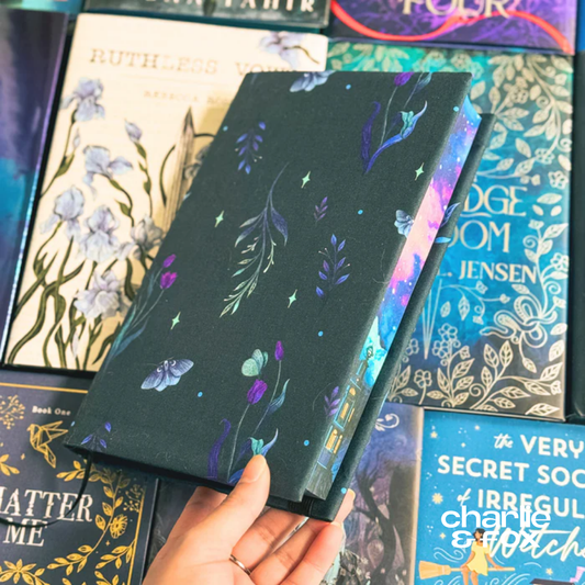 Fabric dust jacket | Under the Moon