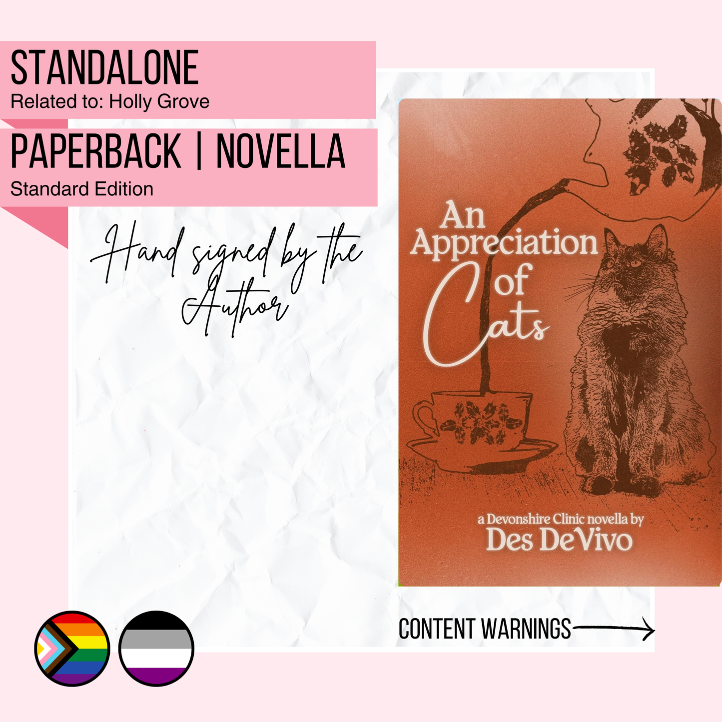 An Appreciation of Cats | Signed by author