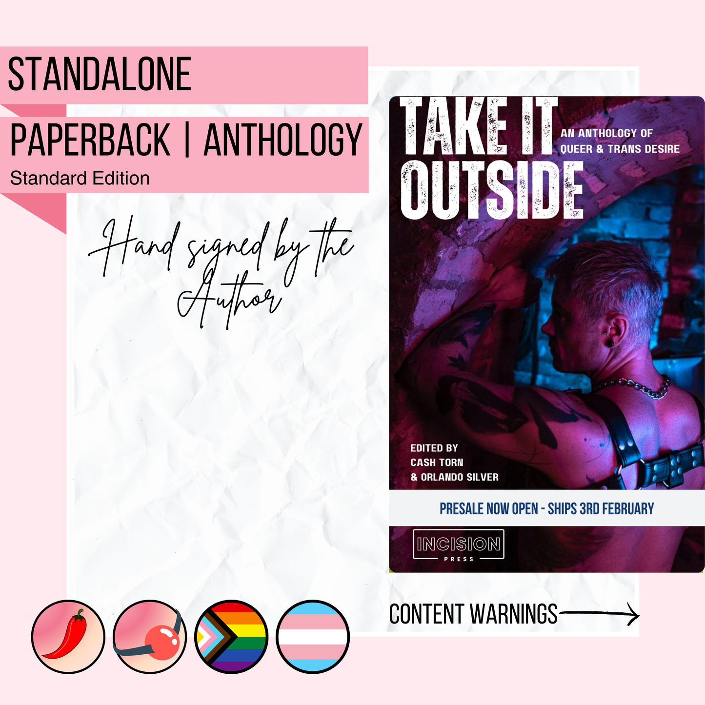Take it Outside | Signed by Orlando Silver & Des DeVivo