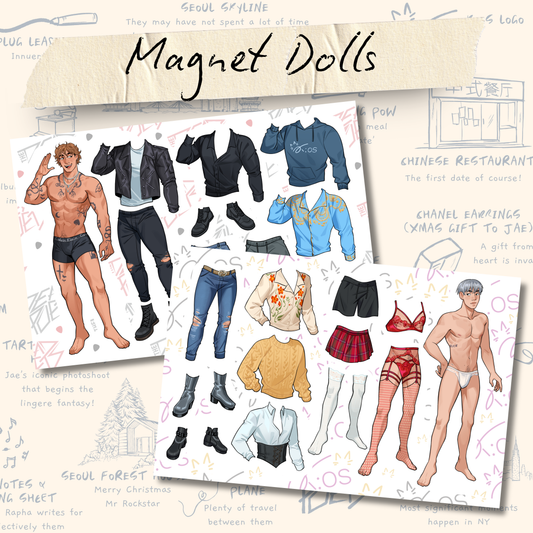 Hamartia Magnetic Dolls [Available January 2026 - Limited overstock]