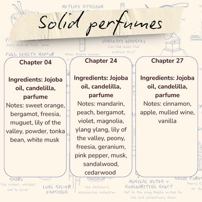 Hamartia Solid Perfume Set [Available January 2026 - Limited overstock]