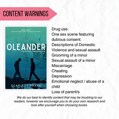 Oleander | Handsigned book plate included