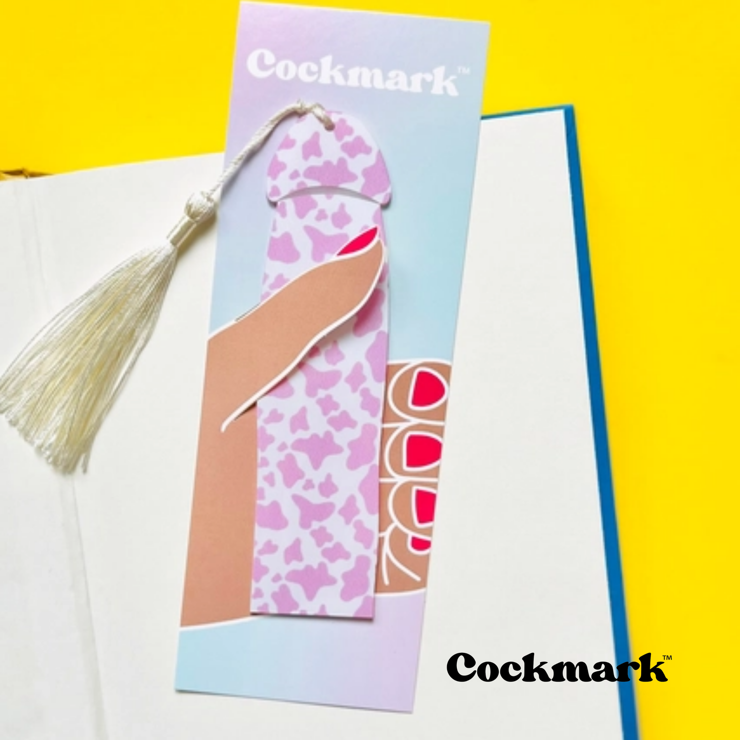 Bookmark | Cowprint Cockmark