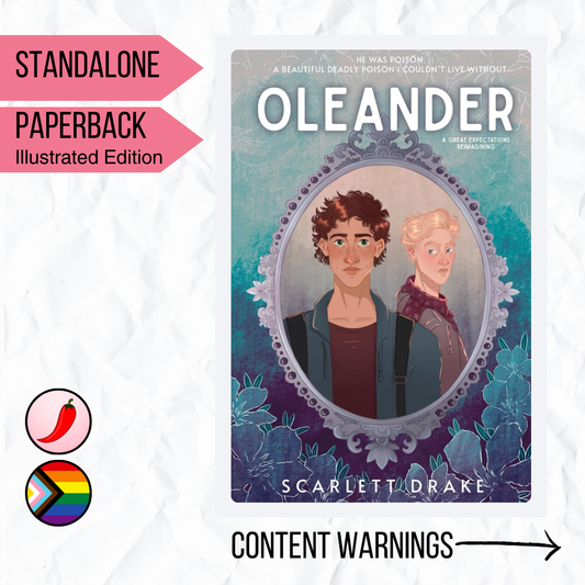 Oleander | Alternate Cover | Handsigned book plate included