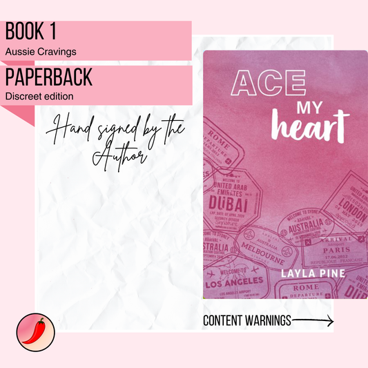 Ace my Heart | Discreet cover | Signed by Author