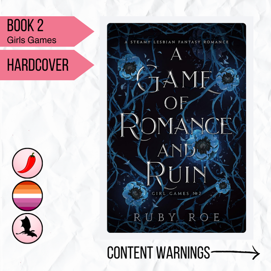 A Game of Romance and Ruin | Hardcover | Handsigned book plate included