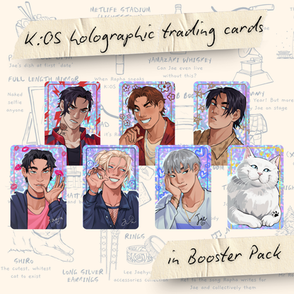K:OS Holographic Photo Cards in Booster Pack [Available January 2026 - Limited overstock]