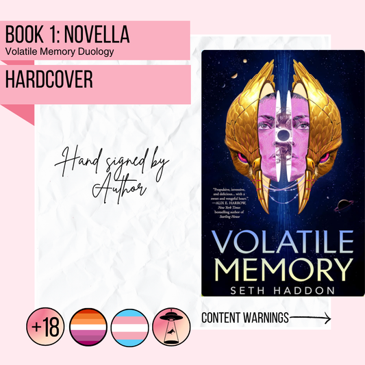 Volatile Memory | Hardcover - Signed by Author