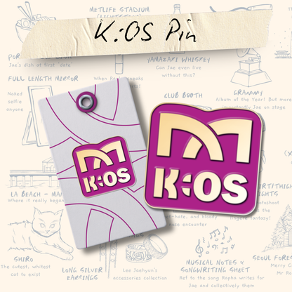 K:OS Pin [Available January 2026 - Limited overstock]