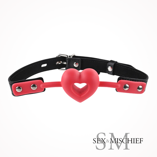 Amor Ball Gag | Red/Black