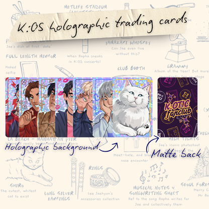K:OS Holographic Photo Cards in Booster Pack [Available January 2026 - Limited overstock]