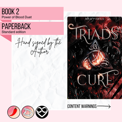 Triads Cure | Signed by Author