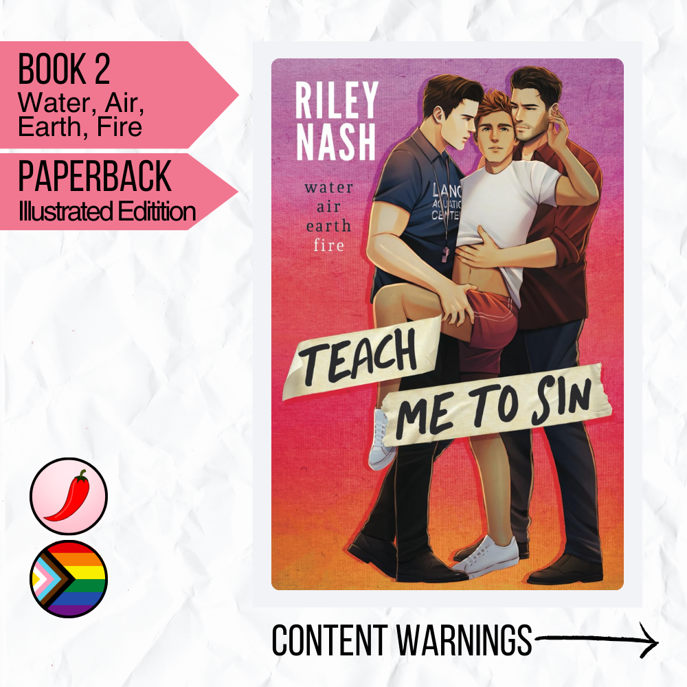 Teach me to Sin | Illustrated Cover | Handsigned book plate included