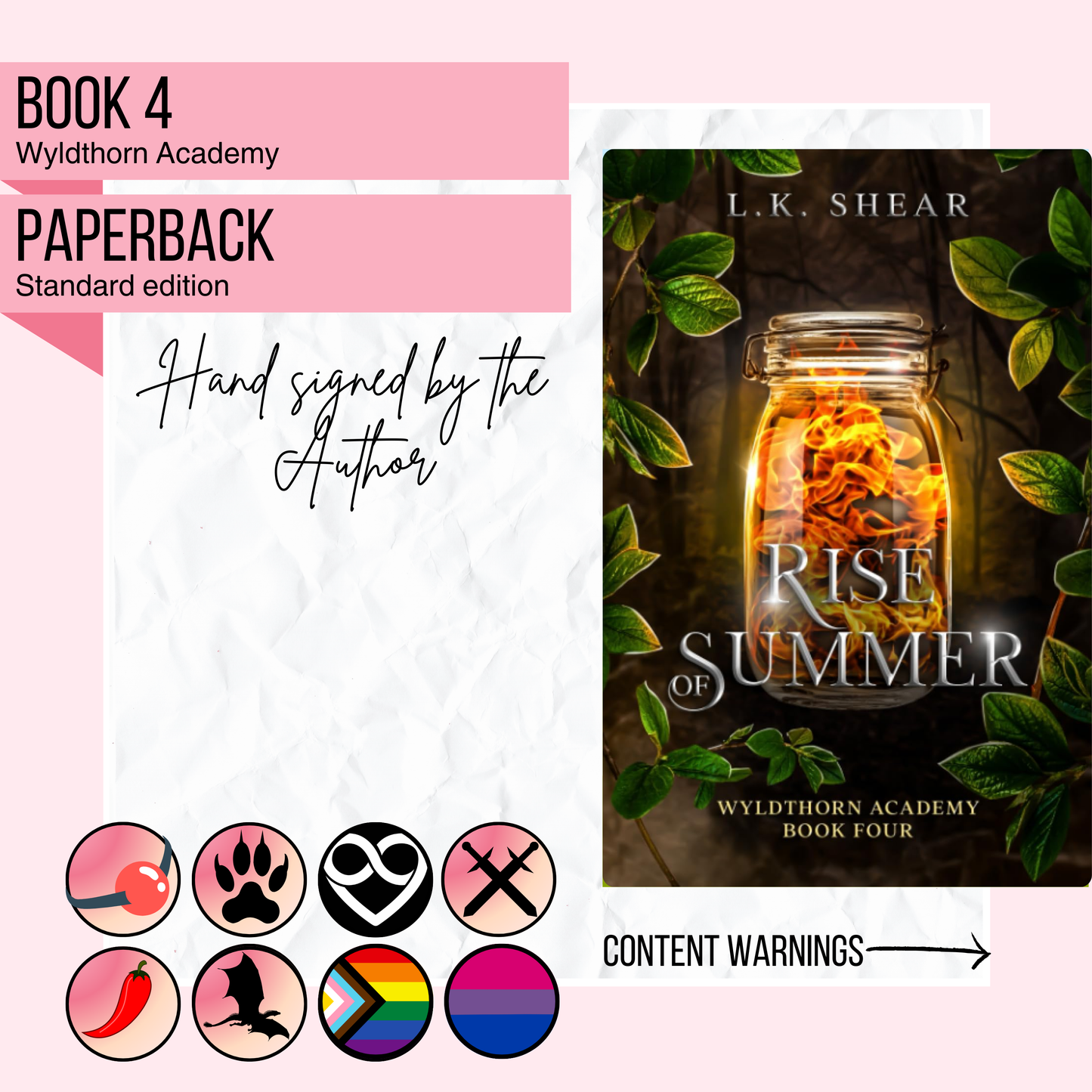 Rise of Summer | Signed by Author