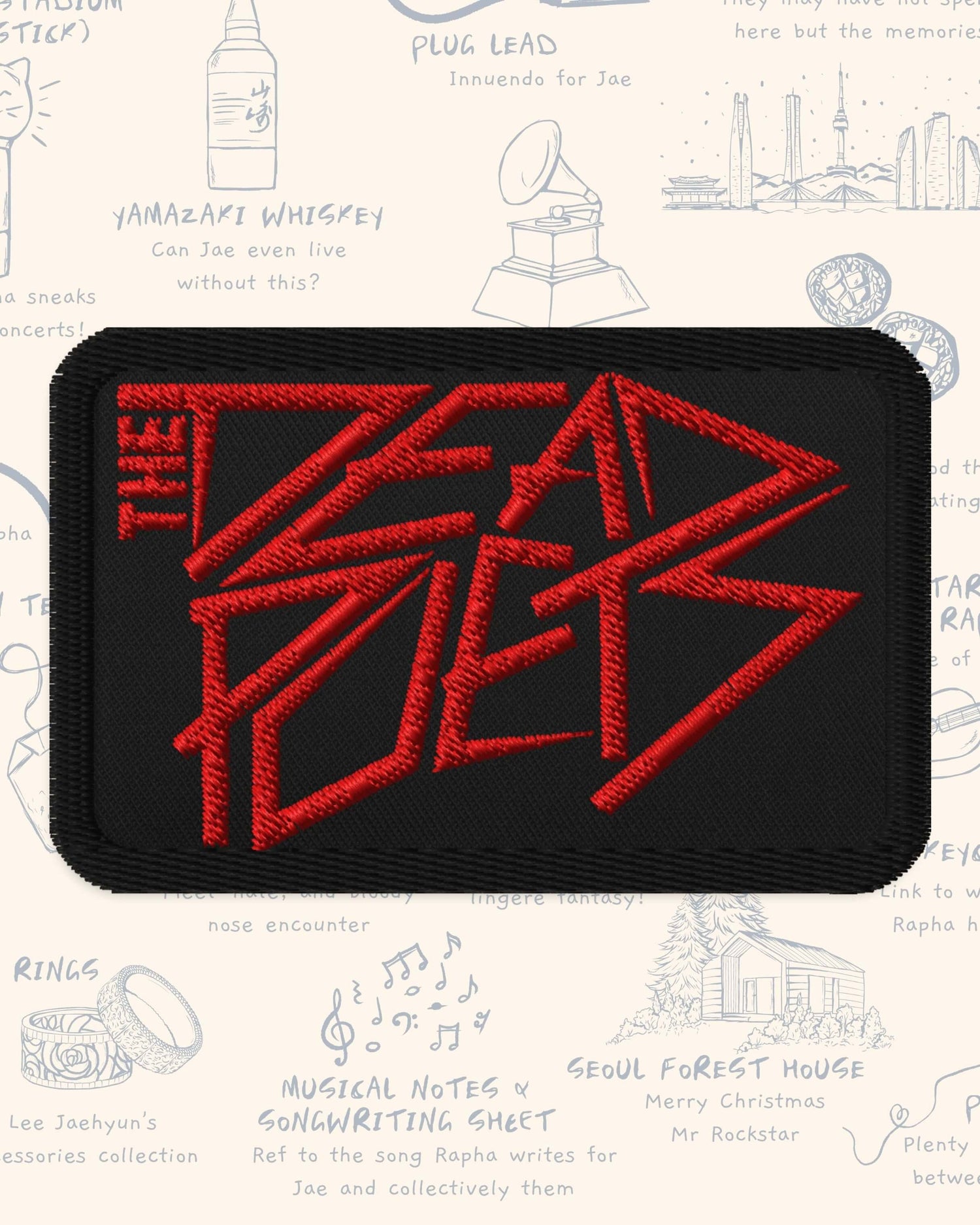 The Dead Poets embroidered patch
