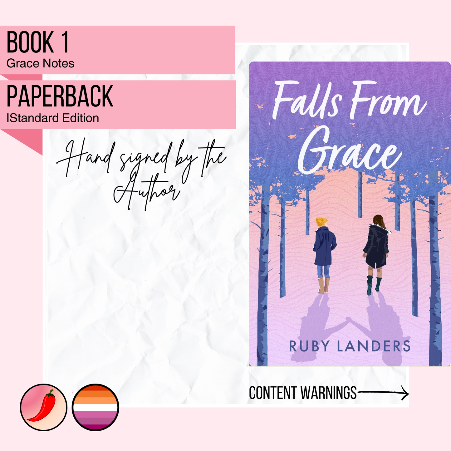 Falls from Grace | Signed by author