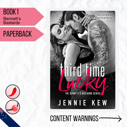 Third Time Lucky | Handsigned book plate included