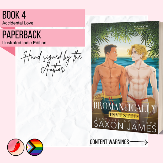 Just Bromantically Invested | Signed by author