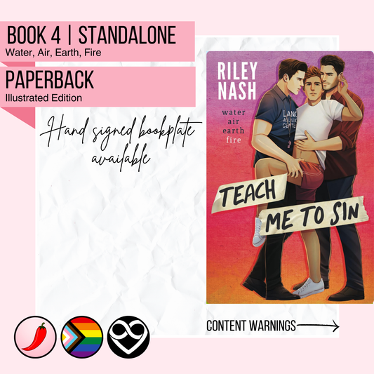 Teach me to Sin | Illustrated Cover