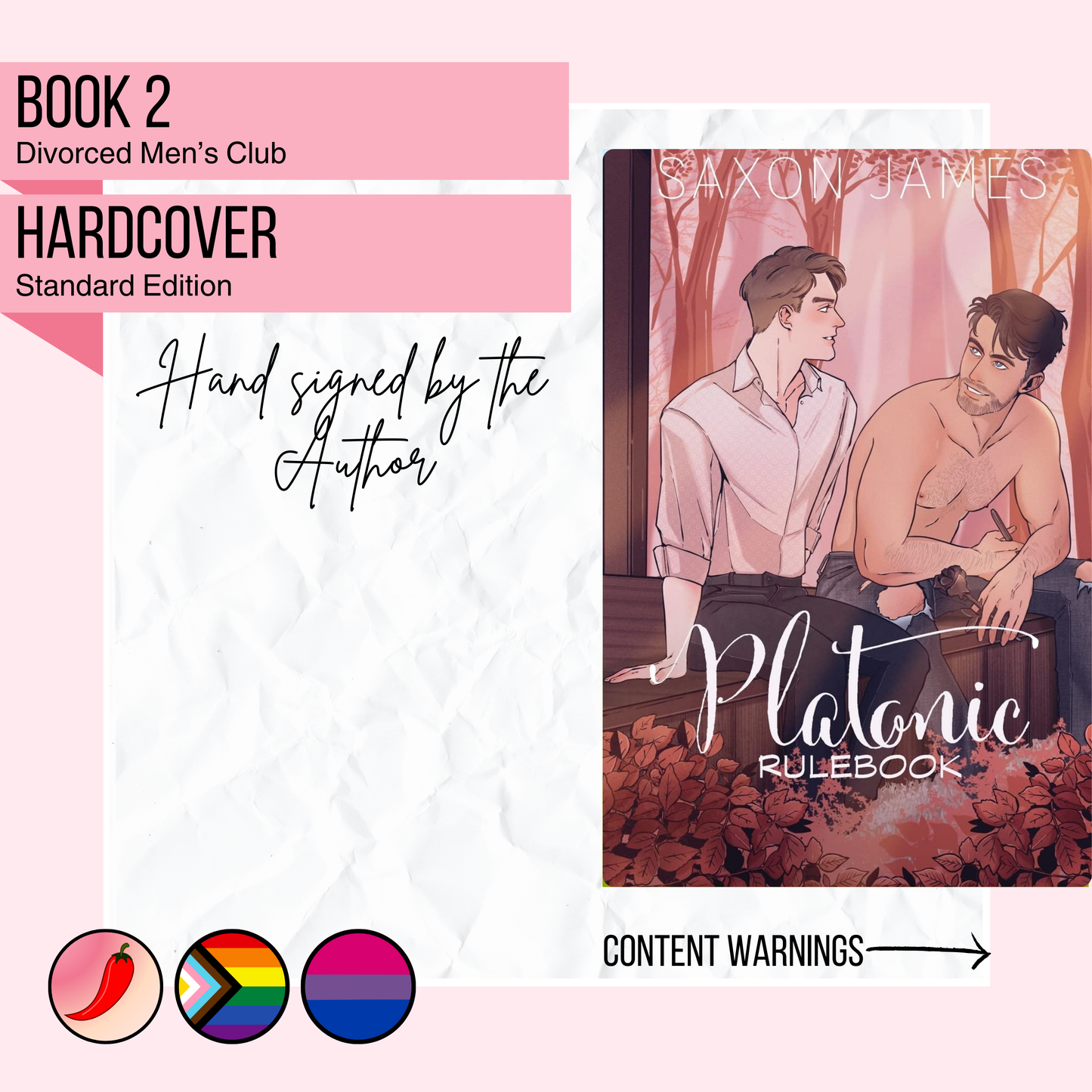 Platonic Rulebook (Hardcover) | Signed by author