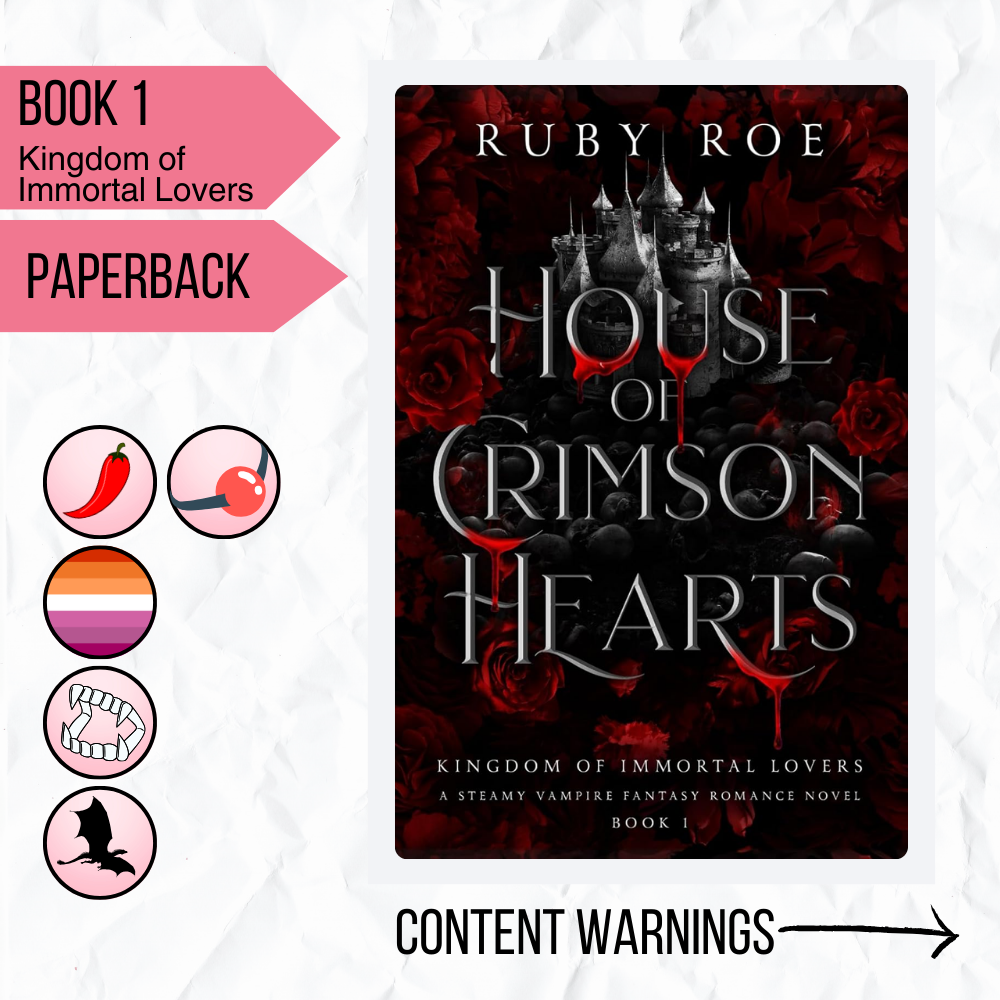 House Of Crimson Hearts | Handsigned book plate included