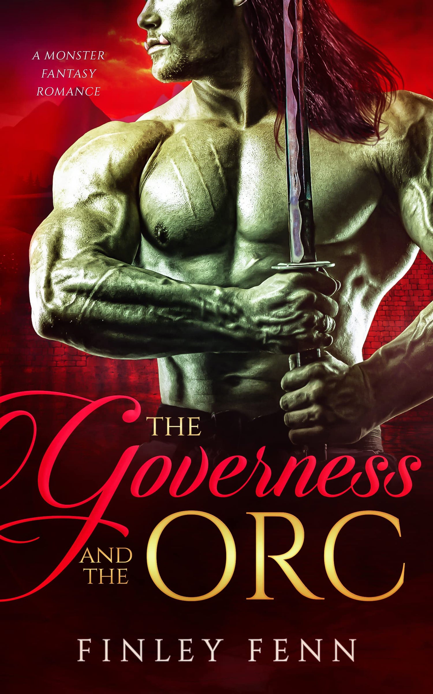 The Governess and the Orc - OOP Indie cover