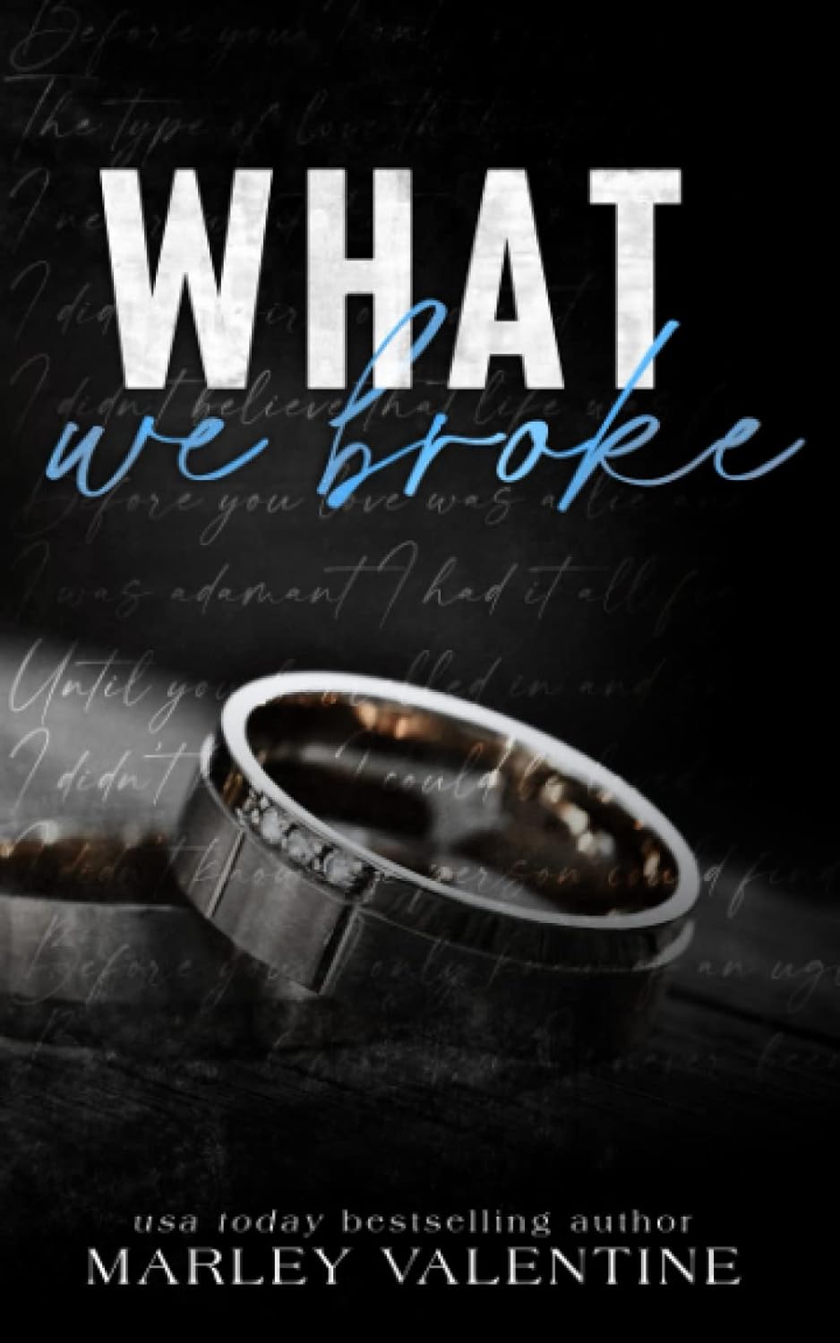 What we Broke | Alternative cover