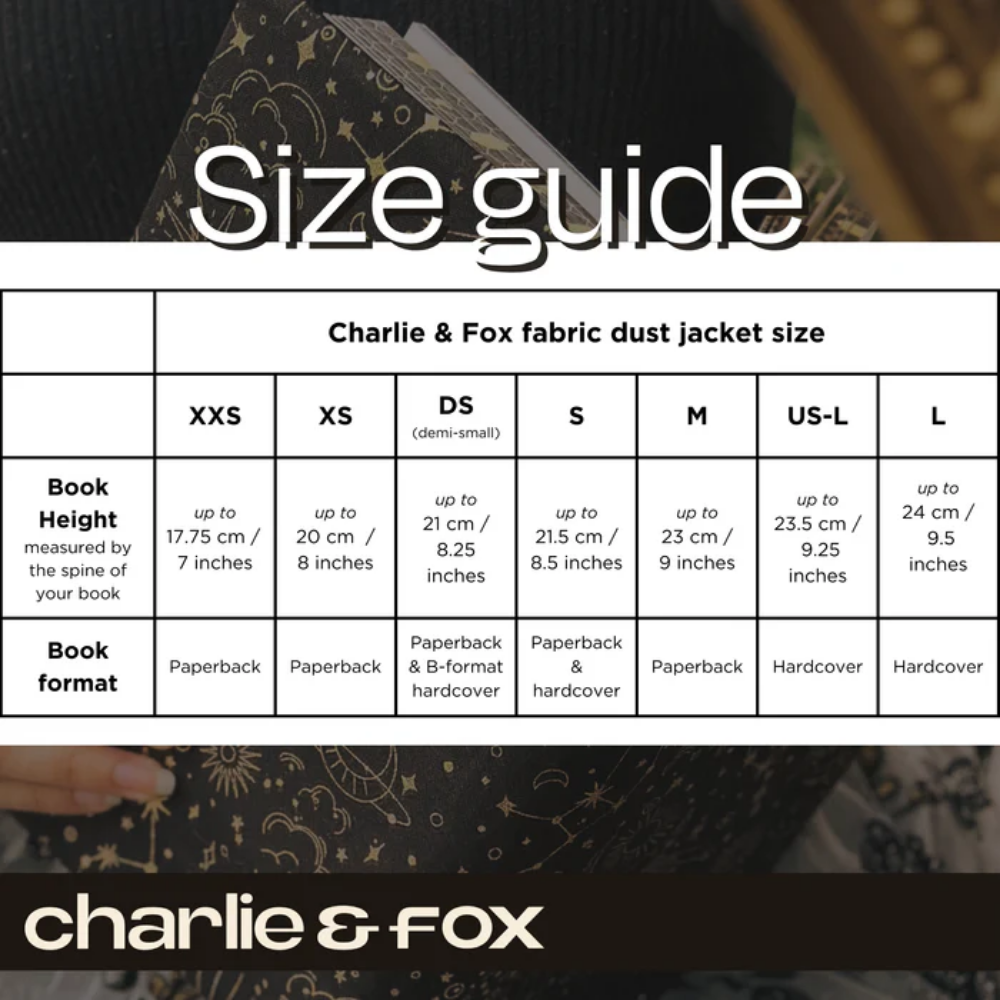 Charlie & Fox | "Romantasy" Fabric Dust Jacket